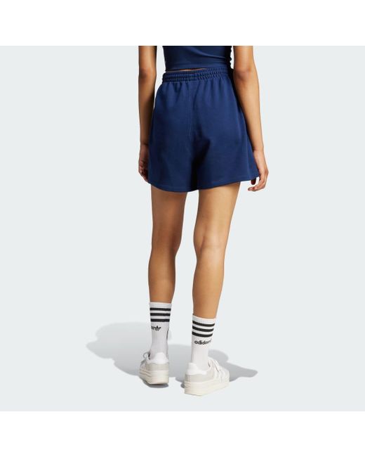 Adidas Blue Essentials French Terry Shorts