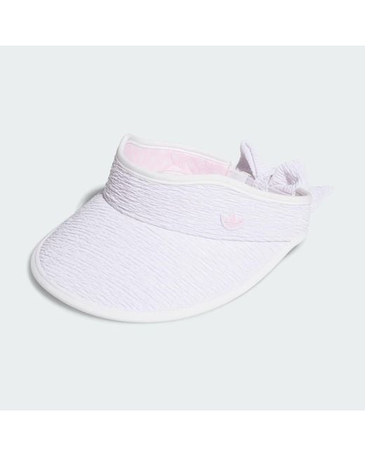 Adidas White Originals Visor