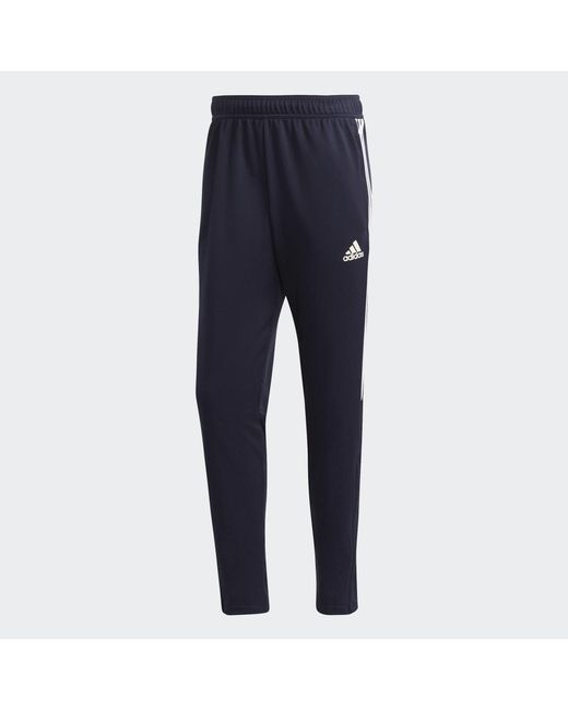 Adidas Blue Aeroready Sereno Slim Tapered Track Pants for men
