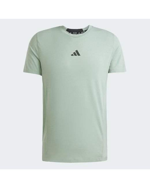 Camiseta Designed For Training Workout Adidas de hombre de color Green