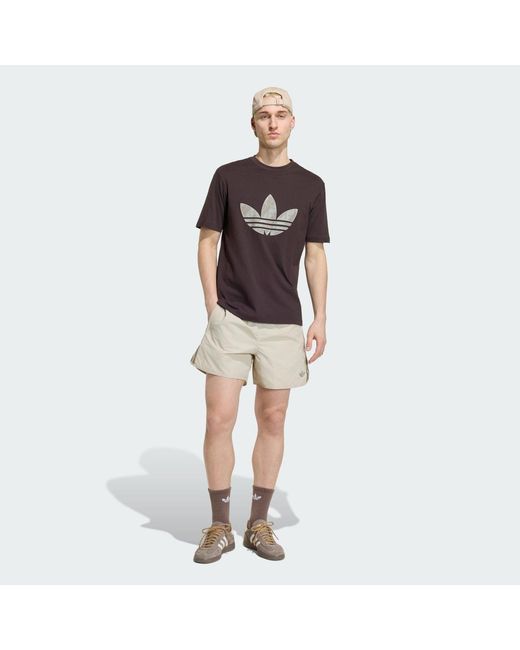Adidas Brown Monogram T-Shirt for men