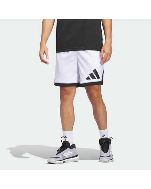Adidas Black Basketball Badge Of Sport Shorts for men