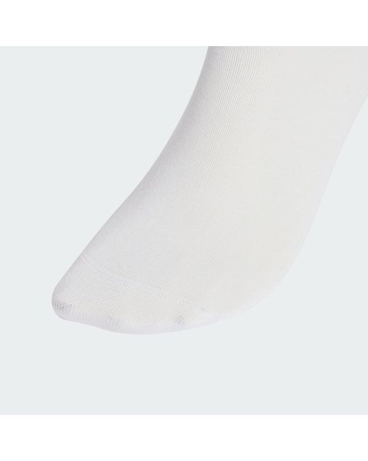 Adidas White 3-Stripes Crew Socks 3 Pairs
