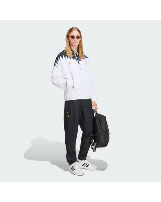 Adidas Black Juventus Turin Stadium Track Pants for men