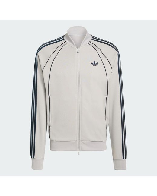 Adidas Gray Sst 2.0 Adicolor Tracktop for men