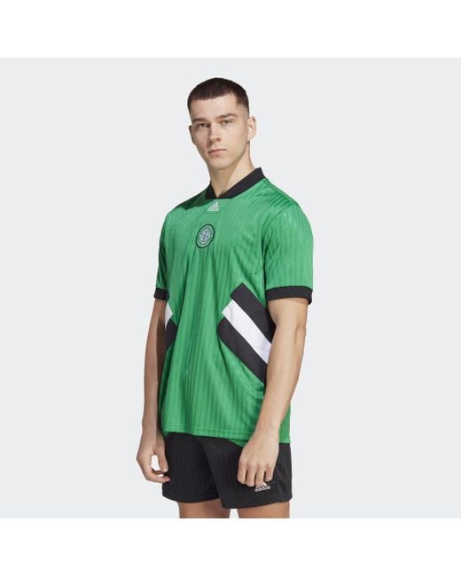 Maglia Icon Celtic FC di Adidas in Green da Uomo