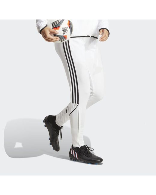 Adidas White Tiro 23 League Tracksuit Bottoms
