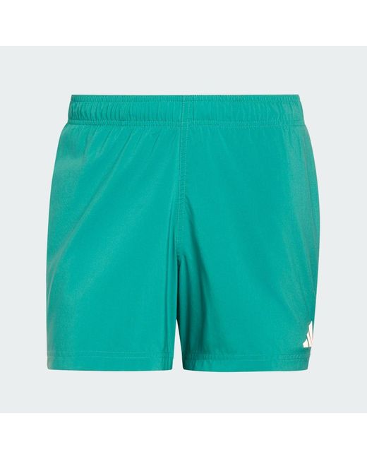 Adidas Green Swim Shorts 5 Inch for men