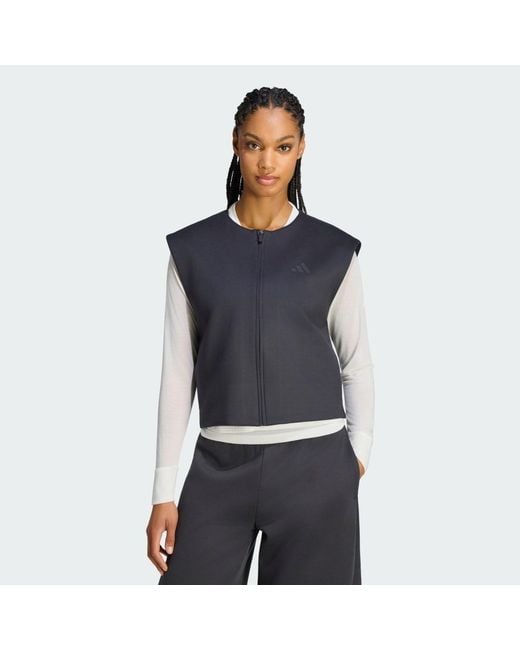 Adidas Blue Soft Lux Vest