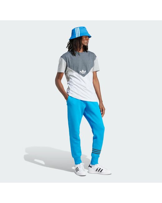Sweat pants Street Neuclassics Cuffed di Adidas in Blue da Uomo