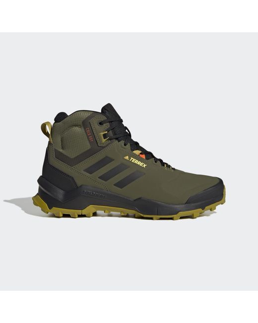 adidas Terrex Ax4 Mid Beta Cold.rdy Hiking Boots in Green for Men | Lyst UK