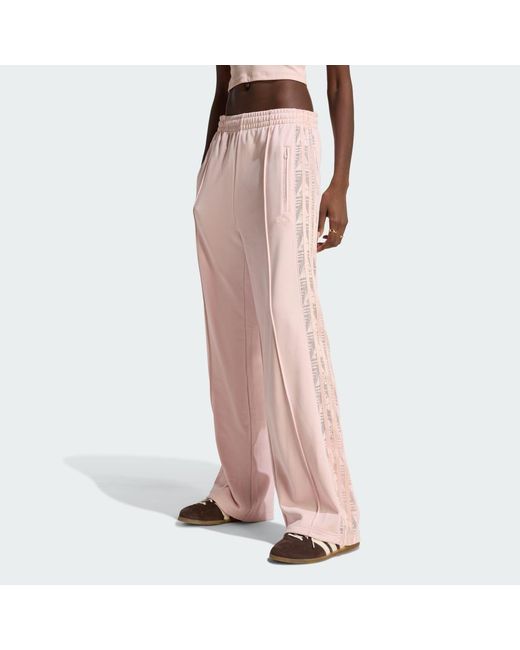 Adidas Pink Firebird Lace Joggers