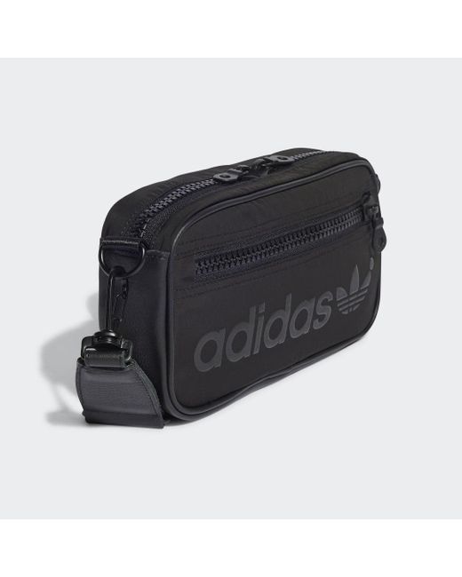 adidas Version Mini Airliner Clutch in Black Lyst UK