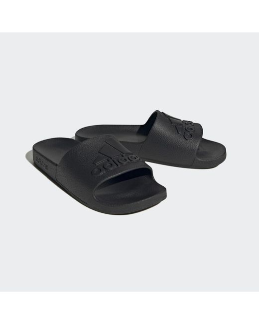 Adidas Unisex-adult Adilette Aqua Core Black/core Black/core Black 4