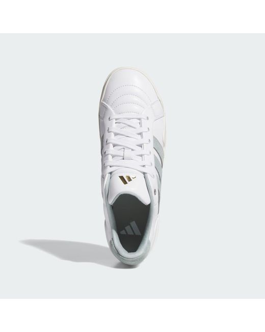 Adidas White Retrocross Gripmore Spikeless Golf Shoes for men