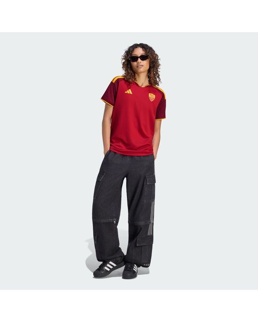 Adidas Red As Roma 26/27 Home Jersey