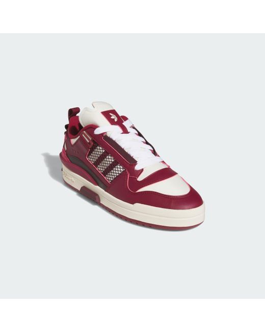 Adidas Red Forum Mod Low Shoes