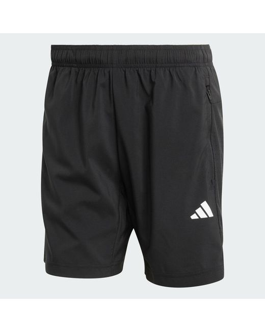 Adidas Black Workout Essentials Base Woven Short for men