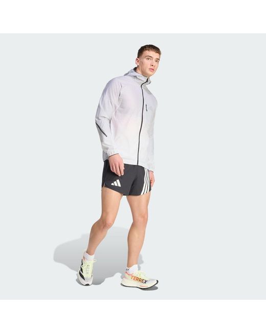 Adidas White Terrex Xperior Clima365 Light Windweave Jacket for men