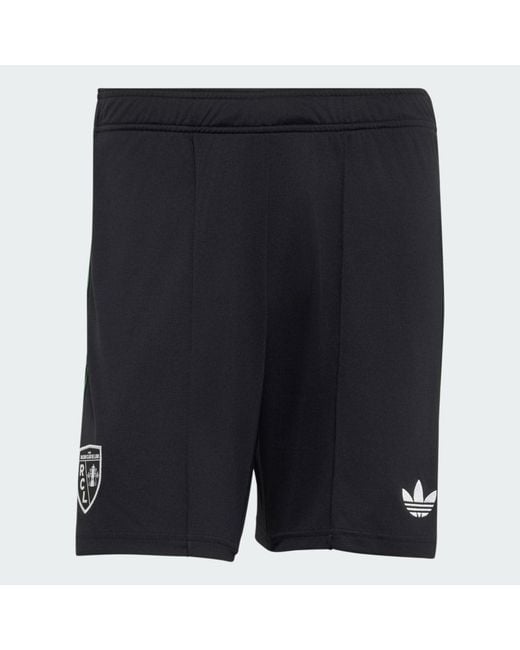 Adidas Black Rc Lens 26/27 Away Shorts for men