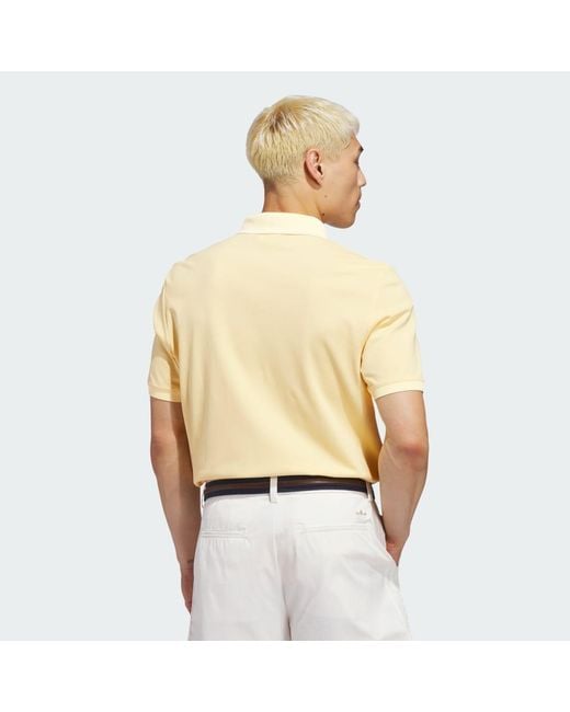 Adidas Natural Originals Twistknit Trefoil Polo Shirt for men