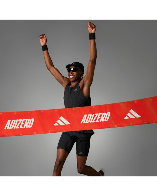 Mallas cortas Promo Adizero Running - Azul adidas