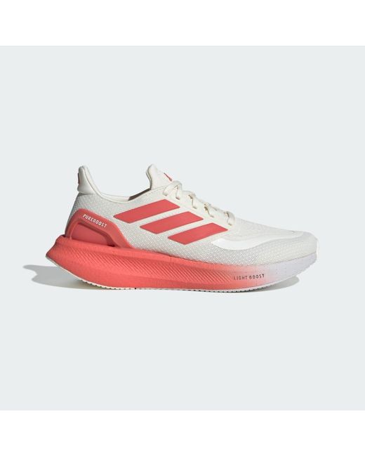 Adidas Pink Pureboost 5 Running Shoes