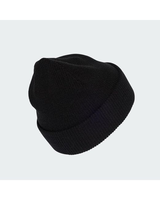 Berretto Essentials Label Cuffed di Adidas in Black