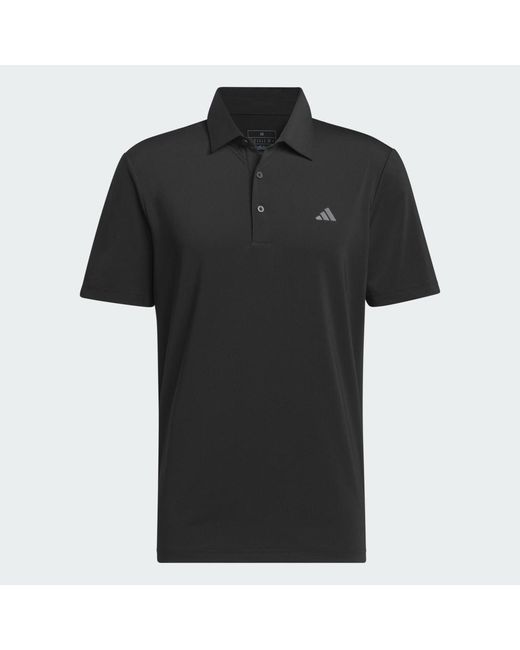 Polo De Color Sólido Ultimate365 Adidas de hombre de color Black