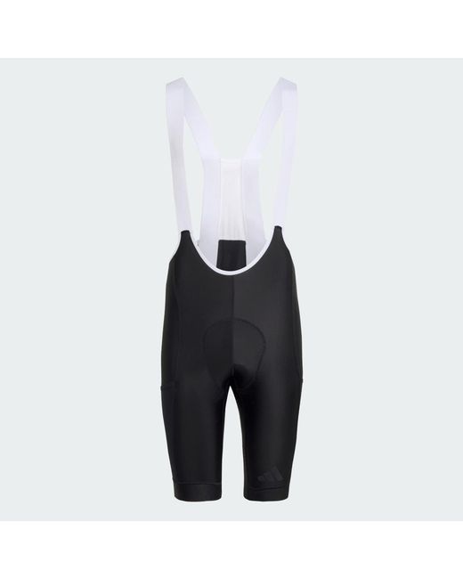 Adidas Blue Essentials Padded Cycling Cargo Bib Shorts for men