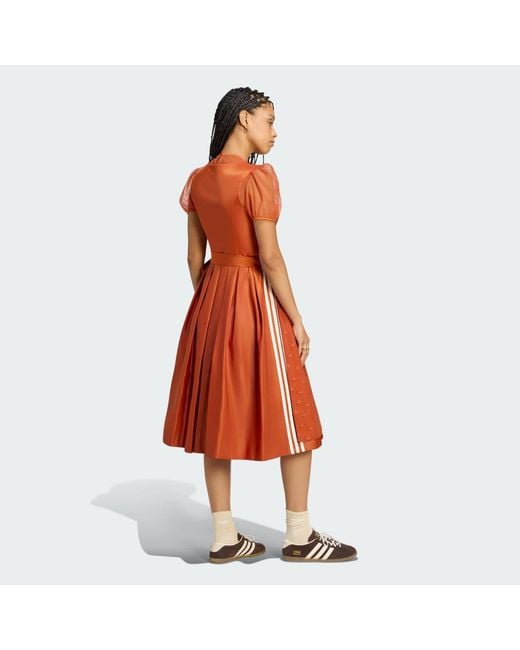 Adidas Orange Originals Dirndl Dress