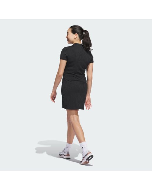 Vestido Go-To Jacquard Adidas de color Black