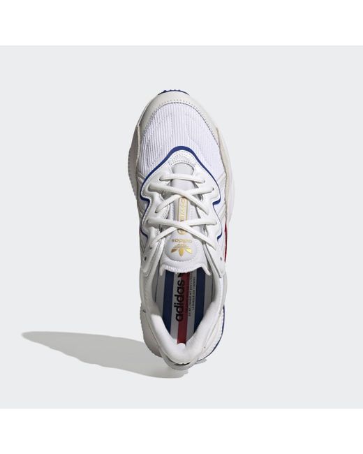Adidas White Ozweego Shoes for men