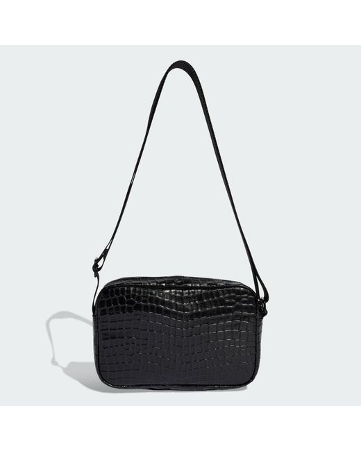 Bolso Croco Mini Airliner Adidas de color Black