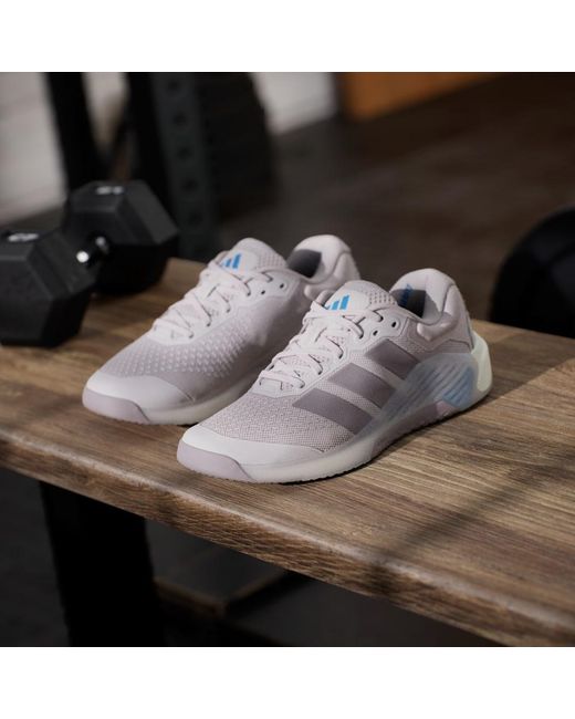 Adidas Gray Dropset 4 Training Shoes