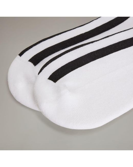Adidas White Y-3 Stripes Socks