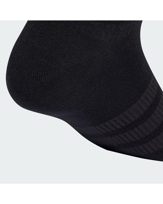 Adidas Black Thin&Amp;Light Sportswear No Show Socks 3 Pair Pack