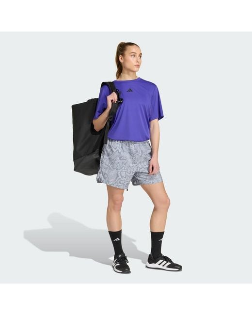 Adidas Purple Hybrid Duffel Bag