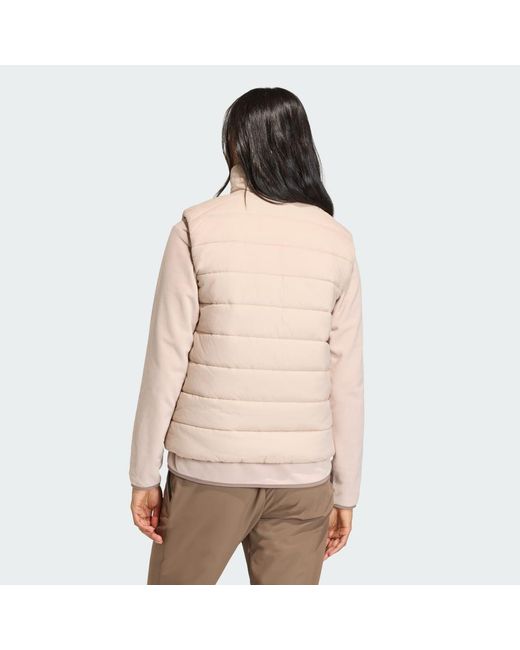 Adidas Natural Terrex Multi Essentials Climawarm Padded Vest