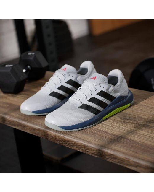 Adidas Blue Dropset Base Training Shoes for men