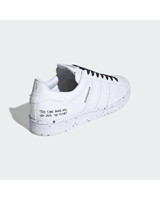 Chaussure Superstar Dentelle adidas en coloris Blanc - Lyst