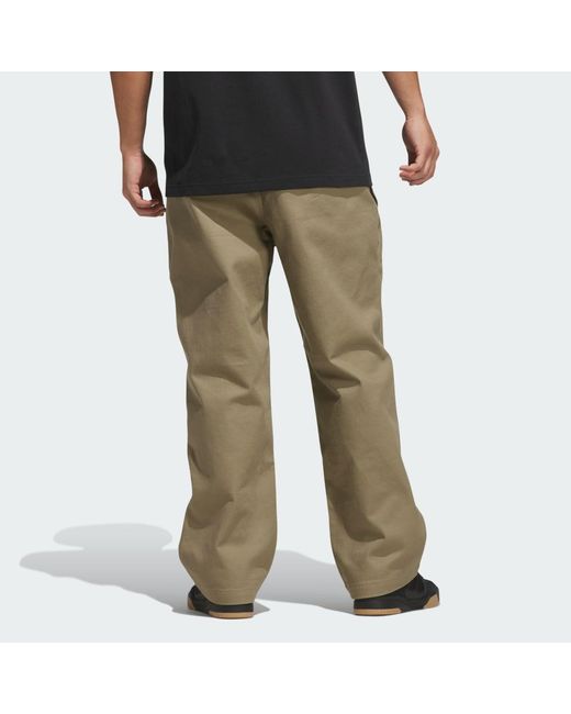 Adidas Black Skateboarding Chino Trousers