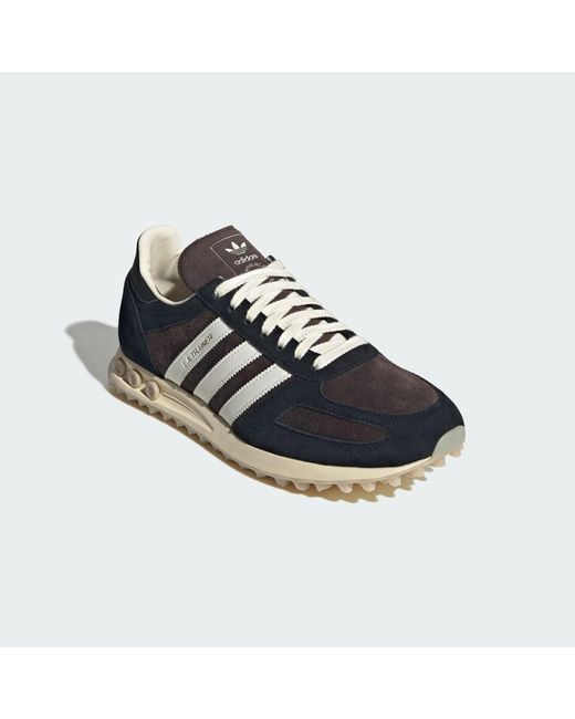 Adidas Blue La Trainer Og Shoes