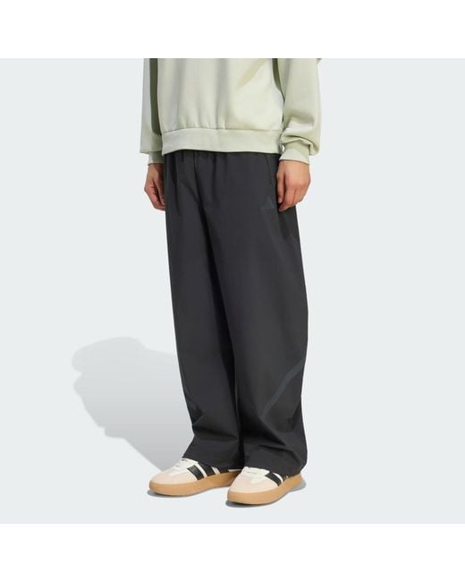 Adidas Black Z.N.E. Woven Pant for men