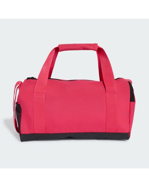 Borsone Linear Extra Small di Adidas in Red