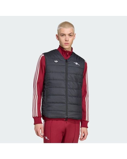 Adidas Red Arsenal Terrace Icons Vest for men