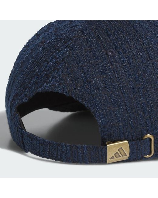 Adidas Blue Boucle 5 Panel Cap for men