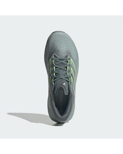 Adidas Green Supernova Solution 3 Running Shoes for men