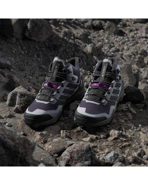 Adidas Blue Terrex Skychaser Mid Gore-Tex Hiking Shoes