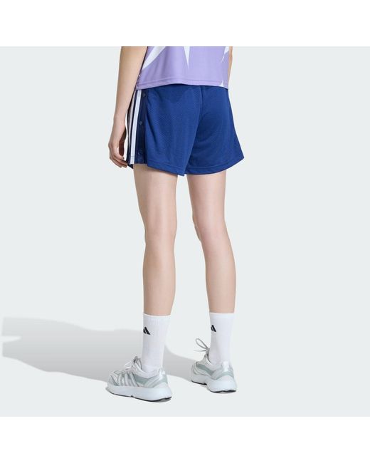 Adidas Blue Stadium Mesh Shorts